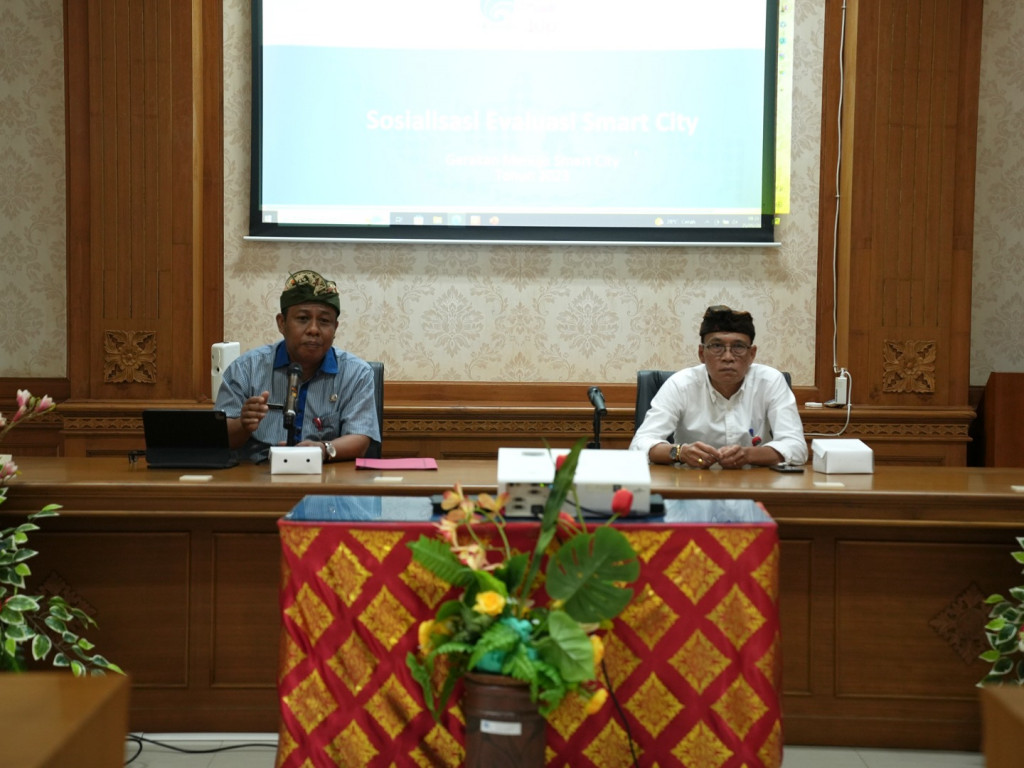 Rapat Persiapan Evaluasi Program Gerakan Menuju Kota Cerdas (Smart City) Tahap I Tahun 2023